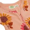 imagePARADE Organic Signature Print 2Way Zip Romper  Long SleeveSunflowers