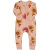 imagePARADE Organic Signature Print 2Way Zip Romper  Long SleeveSunflowers