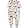 imagePARADE Organic Holiday Print 2Way Zip RomperFoxes