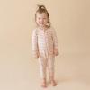 image:imagePARADE Organic Striped 2Way Zip RomperDusty Pink
