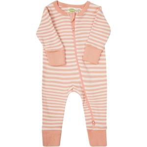 image:imagePARADE Organic Striped 2Way Zip RomperDusty Pink