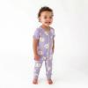 image:imagePARADE Organic Signature Print 2Way Zip Romper  Short SleeveBig Daisies