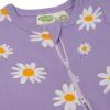 image:imagePARADE Organic Signature Print 2Way Zip Romper  Short SleeveBig Daisies