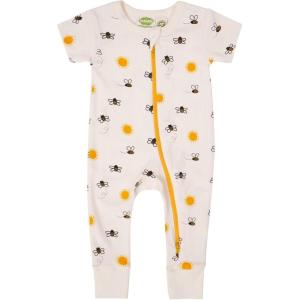 image:imagePARADE Organic Signature Print 2Way Zip Romper  Short SleeveBees