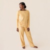 image:imagePARADE Organic Womens Pajamas  Snuggle SoftHoney Melange