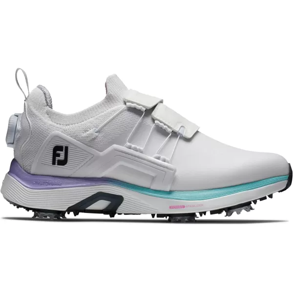 Footjoy Womens Hyperflex BoaWhiteIce BluePurple