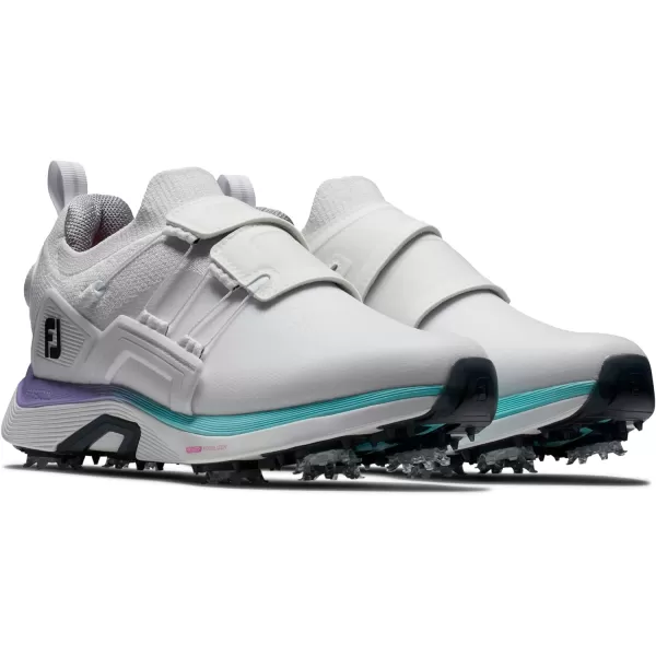 Footjoy Womens Hyperflex BoaWhiteIce BluePurple