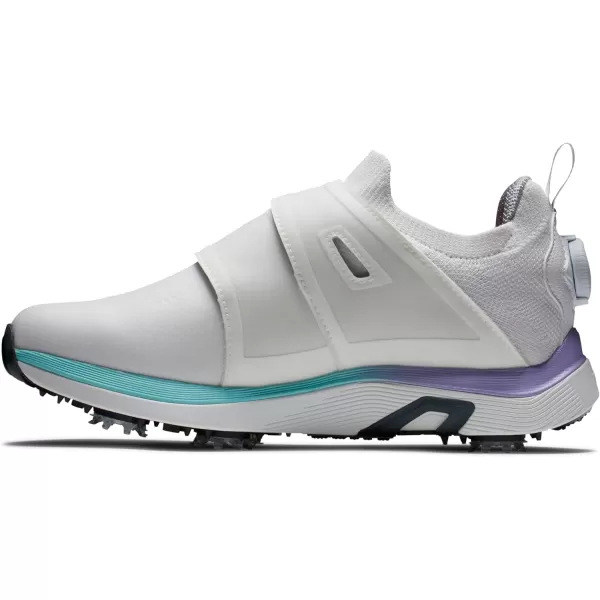 Footjoy Womens Hyperflex BoaWhiteIce BluePurple