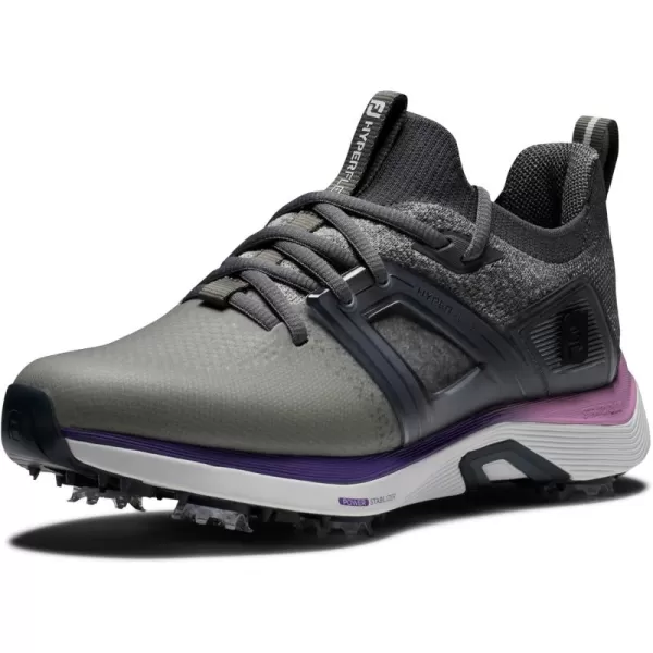 FootJoy Womens Hyperflex Golf ShoeGreyPurplePink