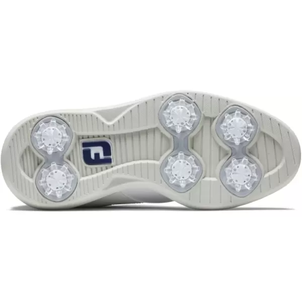 imageFootJoy UnisexChild Traditions Junior Golf ShoeWhiteWhite