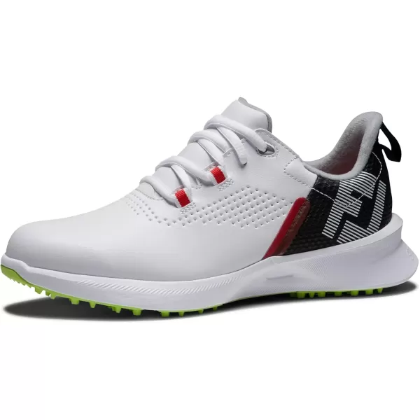 imageFootjoy Kids Fj Fuel JuniorWhiteBlackLime
