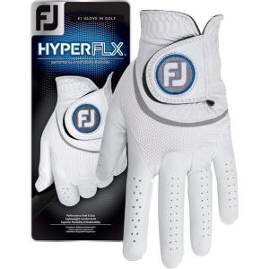 imageFootJoy Mens HyperFLX Prior Generation Golf GlovesWhite