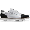 imageFootJoy Womens Traditions Golf ShoeWhiteBlack Cap Toe