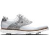 imageFootJoy Womens Traditions Golf ShoeWhiteBlack Plaid