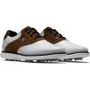 imageFootJoy Womens Traditions Golf ShoeWhiteLeopard