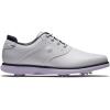 imageFootJoy Womens Traditions Golf ShoeWhiteNavy Patent