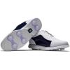 imageFootJoy Womens Traditions Golf ShoeWhiteNavy Patent Cap Toe