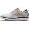 imageFootJoy Womens Traditions Golf ShoeWhiteTanBlack