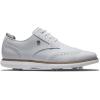 imageFootJoy Womens Traditions Shield Tip Golf ShoeWhiteWhiteWhite