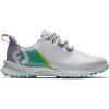 imageFootJoy Womens FJ Fuel Golf ShoeWhiteGreenLilac