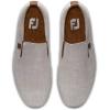 imageFootJoy Mens Club Casuals SlipOn Golf ShoeWhiteSilver