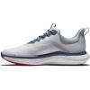 imageFootJoy Mens Fj Quantum Golf ShoeWhiteBlueRed