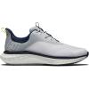 imageFootJoy Mens Fj Quantum Golf ShoeWhiteGreyBlue