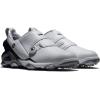 imageFootJoy Mens Tour Alpha Dual BOA Golf ShoeWhiteNavyGrey