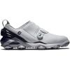 imageFootJoy Mens Tour Alpha Dual BOA Golf ShoeWhiteNavyGrey