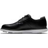 imageFootJoy Mens Traditions Blucher Golf ShoeBlackWhite