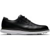 imageFootJoy Mens Traditions Blucher Golf ShoeBlackWhite