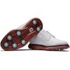 imageFootJoy Mens Traditions Blucher Golf ShoeWhiteBrick