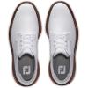 imageFootJoy Mens Traditions Blucher Golf ShoeWhiteBrick