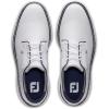 imageFootJoy Mens Traditions Blucher Golf ShoeWhiteWhiteNavy