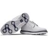 imageFootJoy Mens Traditions Blucher Golf ShoeWhiteWhiteNavy