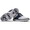 imageFootJoy Mens Traditions Golf ShoeWhiteNavy Camo