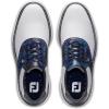 imageFootJoy Mens Traditions Golf ShoeWhiteNavy Camo