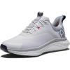 imageFootJoy Mens Fj Quantum Golf ShoeWhiteWhiteGrey
