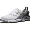 imageFootJoy Mens Tour Alpha Dual BOA Golf ShoeWhiteGreyCharcoal