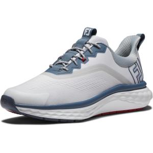 imageFootJoy Mens Fj Quantum Golf ShoeWhiteBlueRed