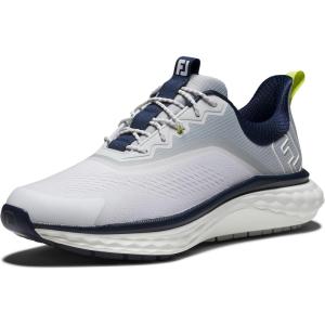 imageFootJoy Mens Fj Quantum Golf ShoeWhiteGreyBlue
