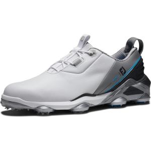 imageFootJoy Mens Tour Alpha Golf ShoeWhiteGreyBlue