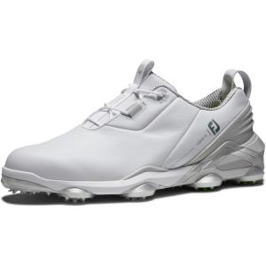 imageFootJoy Mens Tour Alpha Golf ShoeWhiteGreyLime