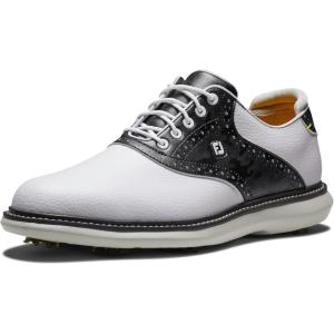 imageFootJoy Mens Traditions Golf ShoeWhiteCharcoal Camo