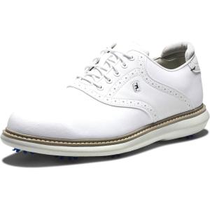 imageFootJoy Mens Traditions Golf ShoeWhiteWhite