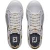 imageFootJoy Womens Fj Links Golf ShoeWhiteTanGold