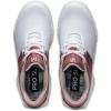 imageFootJoy Womens Prosl Sport Previous Season Style Golf ShoeWhiteBlackBurgundy