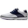 imageFootJoy Womens Traditions Spikeless Golf ShoeWhiteNavy