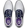 imageFootJoy Womens Traditions Spikeless Golf ShoeWhiteNavy