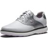 imageFootJoy Womens Traditions Spikeless Golf ShoeWhiteSilver